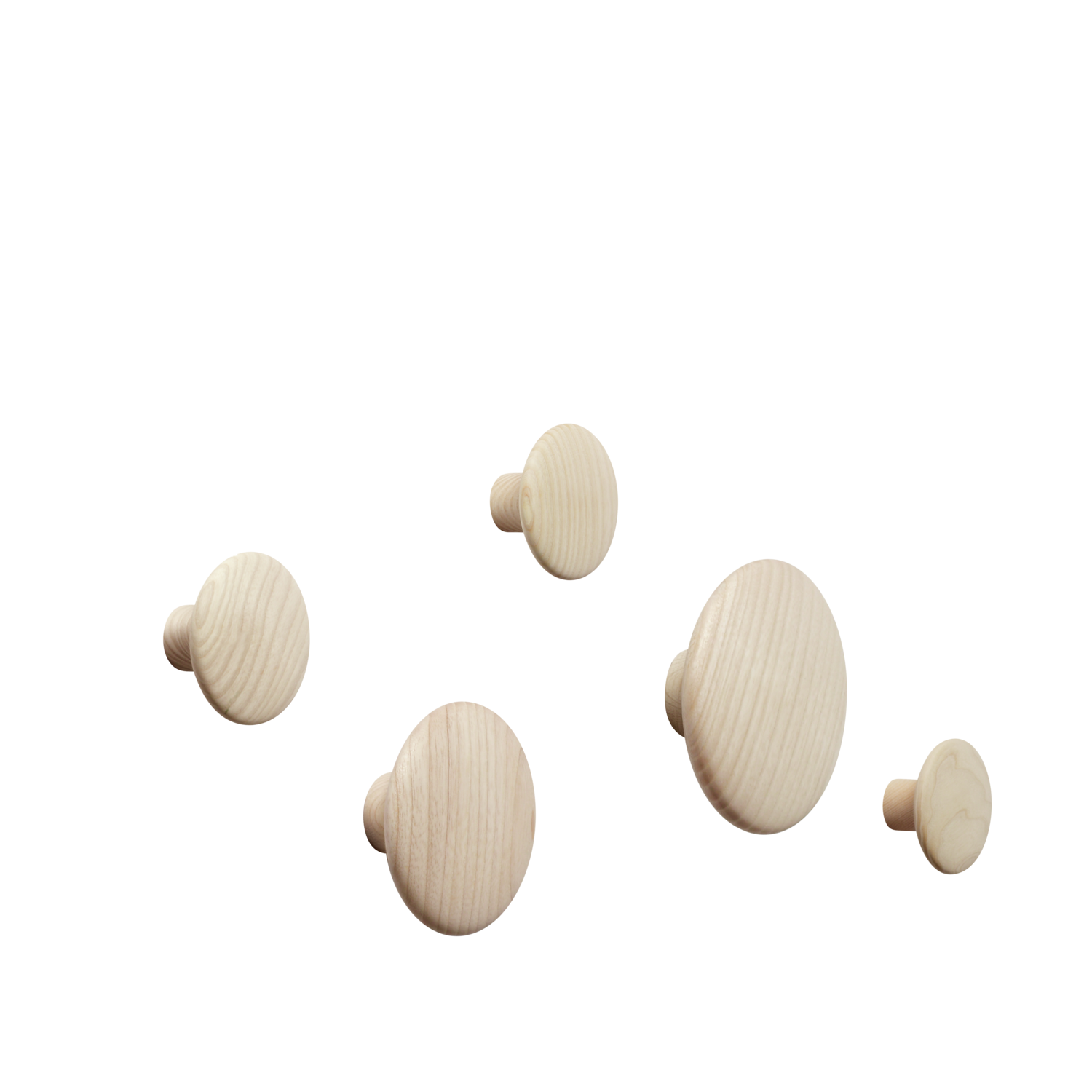 Dot wood set van 5